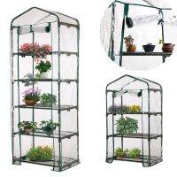 [ร้อน] Warm Garden Greenhouse Cover Clear PVC พืชดอกไม้สำหรับปลูกกลางแจ้งต้นกล้ากันน้ำ Anti-UV Potted Plants Cover