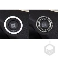 、‘】【； Applicable For Dodge Challenger 2015-Present One-Button Start Carbon Fiber Decorative Stickers