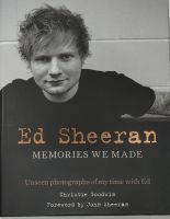 หนังสือประวัติ นักร้อง เอ็ด ชีแรน ภาษาอังกฤษ ED SHEERAN: MEMORIES WE MADE