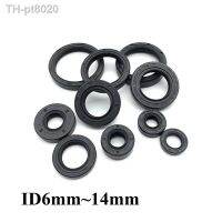 ♠☢☑  ID: 6   10 mm OD: 14mm   30mm Height: 3mm   10mm TC/FB/TG4 Skeleton Oil Seal Rings NBR Double Lip Seal for Rotation Shaft