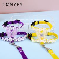 【FCL】℗♕ Harness Decorate I-shaped Dog Outdoor Chest Tracking Leash Durable Safety Buckle Accessories