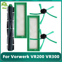 สำหรับ Vorwerk VR200/VR300หลักลูกกลิ้งหมุนแปรงด้านข้างชุดเปลี่ยนตัวกรอง Hepa เครื่องดูดฝุ่นอุปกรณ์อะไหล่