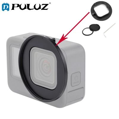 PULUZ Gopro 12 / 11 / 10 / 9 ขนาด 52mm UV Lens Filter + Adapter Ring for GoPro HERO 9 10 11 12 Black