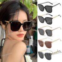 【hot sale】✸ D03 Korean Version Fashion Square Large Frame Chain Leg Star Womens Sunglasses For Women Men UV Proof High Quality Shade Sun Eyeglasses