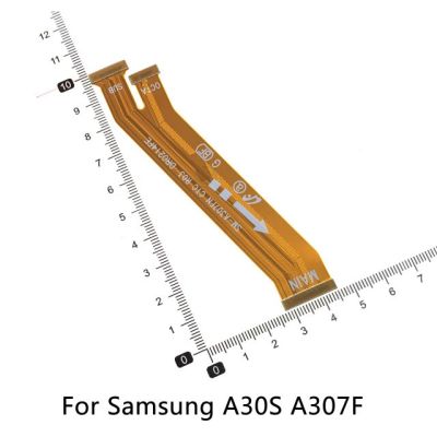 สำหรับ Samsung Galaxy A30 A305f A30s A307f เมนบอร์ดคอนเนคเตอร์ท้ายการเชื่อมต่อปลั๊กชาร์จแผงวงจรซับสายเคเบิลงอได้