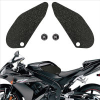 สติกเกอร์รถจักรยานยนต์ Anti Slip การใช้ถัง Pad ด้านข้างแก๊สเข่า Traction Pads สำหรับ YAMAHA 04-06 YZF R1 Yzfr1