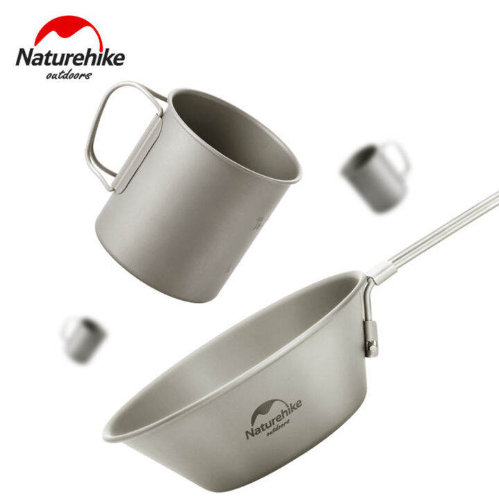 Naturehike Norwegian titanium cup titanium bowl pure titanium folding