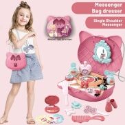 Đồ chơi trang điểm Zhan Qi Toys làm đẹp màu hồng cho bé gái