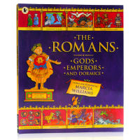 The Roman English original full-color cartoon picture book interesting historical story enlightenment cognition humanistic edification Picture Book Master Marcia Williams paperback