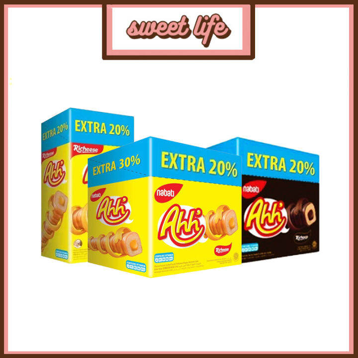 20'S X 4G / 10'S X 13.5G NABATI AHH EXTRA 20% RICHEESE / RICHOCO FLAVOR ...