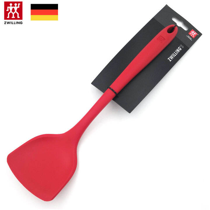 zwilling-non-stick-cookware-special-kitchen-spatula-red-kitchen-utensils-cooking-spatula-household-spatula-silicone-spatula