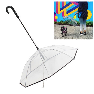 Snowproof Travel Cat Cover Adjustable Angle With Leash Rope Protective Pet Umbrella Puppy Portable Rainy Day Dog Walking Outdoor