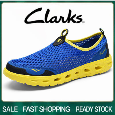 Clarks_รองเท้าแตะแฟชั่นครึ่งเพนนี ผู้ชายLoafersสบายรองเท้าเปิดส้นรองเท้ากีฬาผู้ชายรองเท้าน้ำหนักเบารองเท้าผ้าใบผู้ชายรองเท้าผ้าใบระบายอากาศผู้ชาย รองเท้าผู้ชายรองเท้าแตะขนาดใหญ่สำหรับผู้ชาย 45 46 47 48