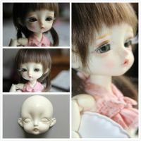 8 points bjd silicone face mold super light clay soft pottery fondant doll Q version face mold ob11 doll Xiaoai 5cm Clay  Dough