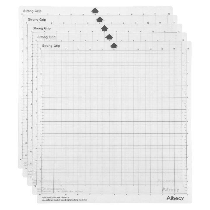 Replacement Cutting Mat Transparent Adhesive Cricut Mat with Measuring