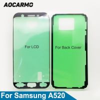 Aocarmo เทปกาวติดกาวสติ๊กเกอร์ฝาหลังปิดโทรศัพท์กรอบจอแสดงผล LCD ด้านหน้าเหมาะสำหรับ Samsung Galaxy A5( 2017) A520F A520