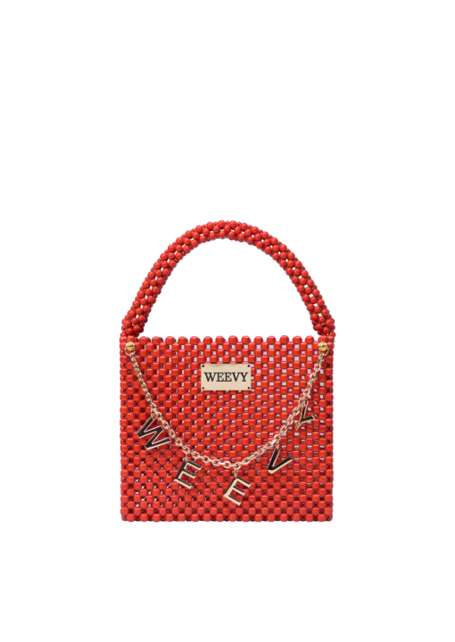 weevy-รุ่น-peony-brick-bag-กระเป๋าลูกปัด-กระเป๋าแฟชั่น-งานhandmade-แบรนด์คนไทย