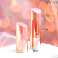 ? [XINJIAN] ลิปสติกหลอดพีชผงสีหลอดเปล่า DIY refillable cosmetic Container