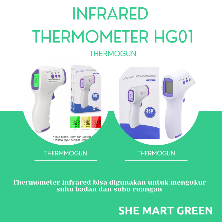 Thermometer Infrared Thermogun Dikang HG01 Lazada Indonesia