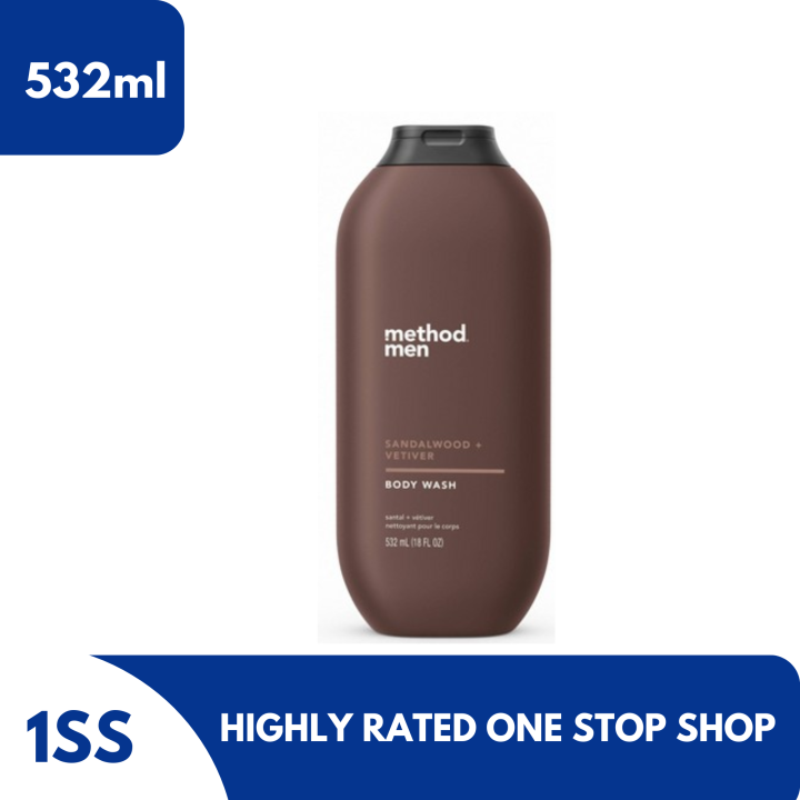 Method Men Sandalwood Body Wash, 532ml Lazada PH