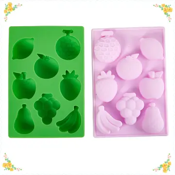 3D Strawberry Fruit Shape Cake Decor Baking Silicon Mold Silicone Mould