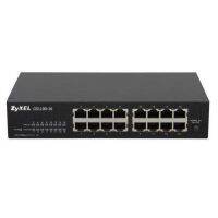 SWITCH (สวิตซ์) ZYXEL 16 PORTS GIGABIT (GS1100-16)