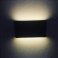 Modern wall lamp waterproof outdoor led wall lamp square courtyard lamp exterior corridor balcony lamp charging treasure paragraph 6 w12w --bd230727◄◊