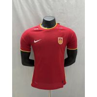 New arrival 21/22 Player version China PR home jersey man shirt red S/2XL