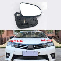 For Toyota Corolla 2014 2015 2016 2017 2018 Mirror Side Mirror Reflective Lens Rearview Mirror Lenses Glass with Heating 1PCS