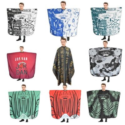 Salon Kids Hairdressing Cape Hairdresser Cartoon Pattern Haircut Styling Gown Barber Shop Household Child Hair Cut Cape Apron