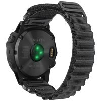 Hemsut สายรัดข้อมือห่วงไนลอนสำหรับ Garmin Fenix 7X 7 6X 5X 6Pro 5 3HR Forerunner 935 945สายรัดสมาร์ทวอท์ช Quickfit