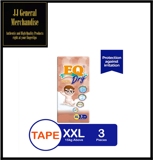 EQ Dry Mini Pack XXL 3's Lazada PH