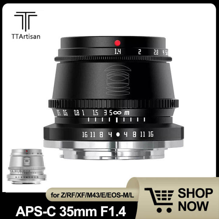 TTArtisan APSC 35mm F1.4 Sony E MountCanon RFFuji FXM43Canon MNikon ZL
