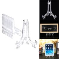 24 Pieces Plastic Easel Plate Display Stands Holders Picture Easel At Weddings, Home Decoration