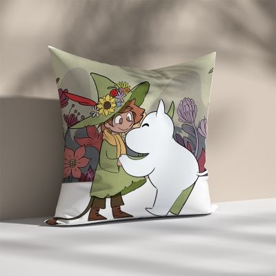 【hot】✑✻㍿ Sleeping Pillows Hippo Moomines 45x45 Covers Cases Pillowcase Cushion Cover Sofa Anime Bed Throw Hugs