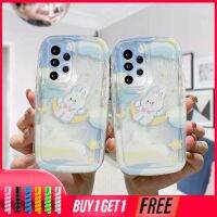 เคส Samsung A14 A22 A13 A04 A04S A52 A12 A03 A03S A23 A32 A50 A02S A20 A50S A30S A52S A30 M12 M22 M32 A125 A13 Lie A14 LTE A037F F12 M04 M10S M02S A025 A205 A305 F02S Ins กรณีกระต่ายดาว ลายกระต่ายบนท้องฟ้า