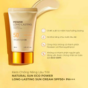 KEM CHỐNG NẮNG THE FACE SHOP NATURAL SUN SPF 50+++ PA 50ML