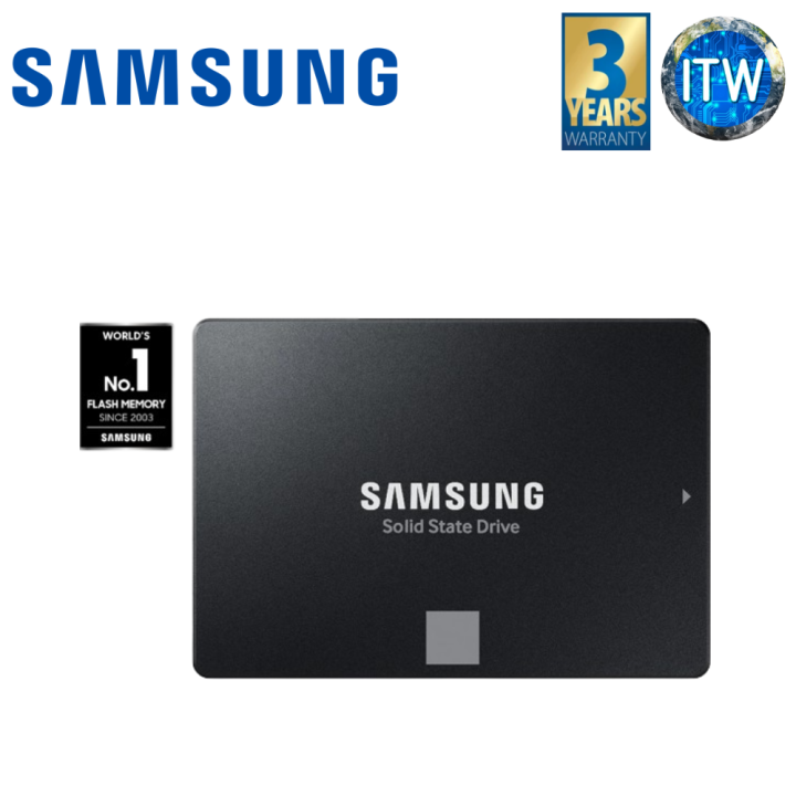 ITW Samsung 870 EVO 1TB SATA 2.5" Internal SSD (MZ77E1T0BW) Lazada PH