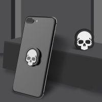 Creative Finger Ring Mobile Phone Holder Halloween Skeleton Skull Personalized Design Phone Bracket Car Supported For All Phones