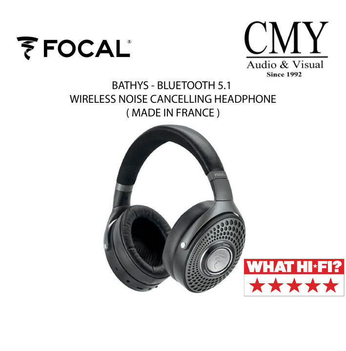FOCAL BATHYS BLUETOOTH 5.1 WIRELESS NOISE CANCELLING HEADPHONE (MADE IN FRANCE) Lazada
