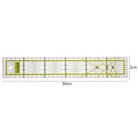 เซนติเมตร5x3 0ไม้บรรทัดวาดเขียนอุปกรณ์เครื่องเขียนงานเย็บแฮนด์เมด DIY ตัดแผ่นผ้าไม้วัดมุมสำหรับช่างตัดเสื้อมีไม้บรรทัดสองสี