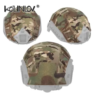 Tactical Airsoft Helmet Cover With Breathable mesh For Fast Helmet