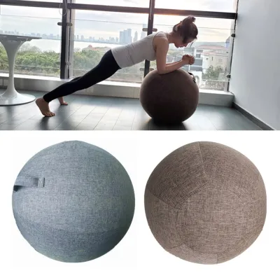 Premium Yoga Ball Protective Cover Gym Workout Balance Ball Cover and Bottom Ring for Yoga Gym Exercise Fitness Accessories