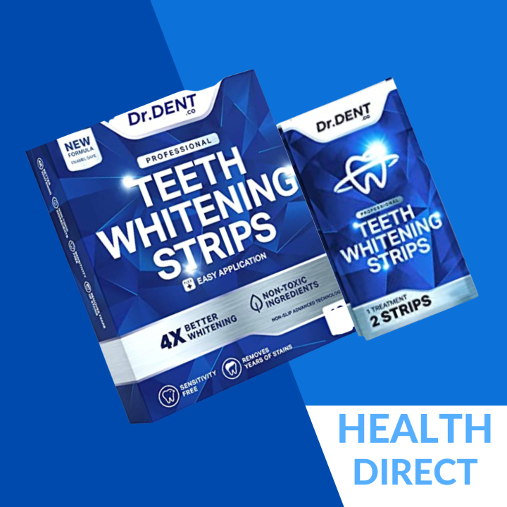 Dr. Dent Professional Teeth Whitening Strips SOLD PER 1 Pack Lazada PH