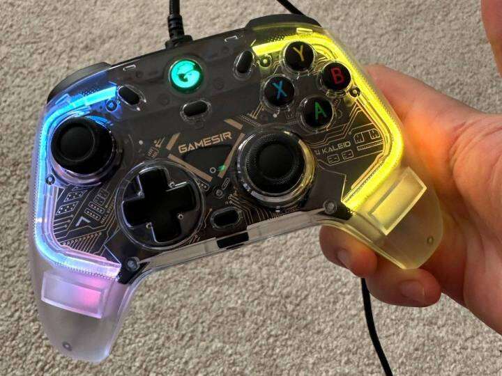 gamesir-t4-kaleid-transparent-pc-controller-wired-gaming-controller-for-pc-switch-android-tv-box