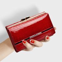 【CC】 Small Womens Wallet and Purse Leather Luxury Female Clutch Coin Ladys Card Holder Money