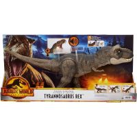 ⊱⊱Jurassic World Dominion Thrash ‘N Devour Tyrannosaurus Rex Dinosaur Action Figure HDY55 ฟิกเกอร์ไดโนเสาร์ Jurassic World Dominion Thrash N Devour Tyrannosaurus Rex HDY55