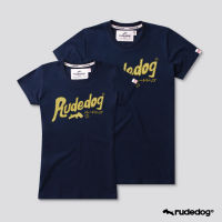 rudedog เสื้อยืด รุ่น วาฟเฟิล (Waffle)ผู้ชาย ทรงตรง