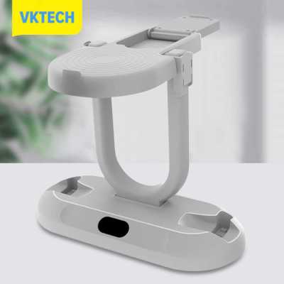 [Vktech] แท่นชาร์จแว่นตาพร้อมไฟตู้แสดงแท่นชาร์จคู่แท่นชาร์จ DC5V2A 500MA ป้องกันการตกหล่นสำหรับ PS VR2สำหรับชาร์จ