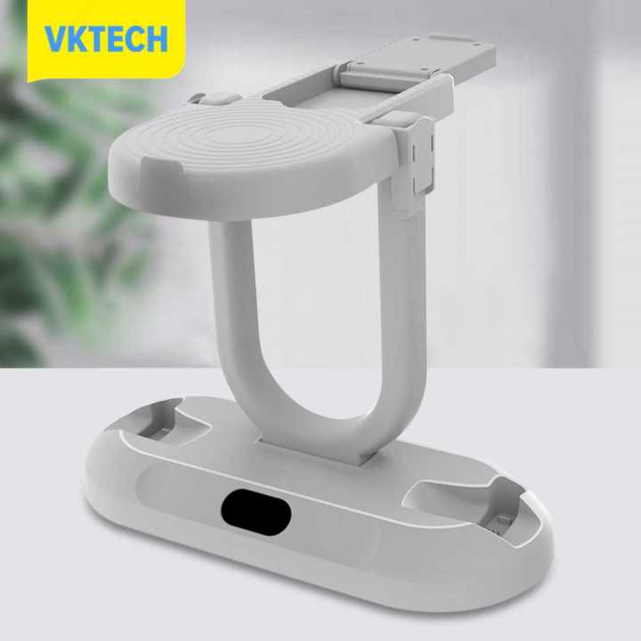 vktech-แท่นชาร์จแว่นตาพร้อมไฟตู้แสดงแท่นชาร์จคู่แท่นชาร์จ-dc5v2a-500ma-ป้องกันการตกหล่นสำหรับ-ps-vr2สำหรับชาร์จ